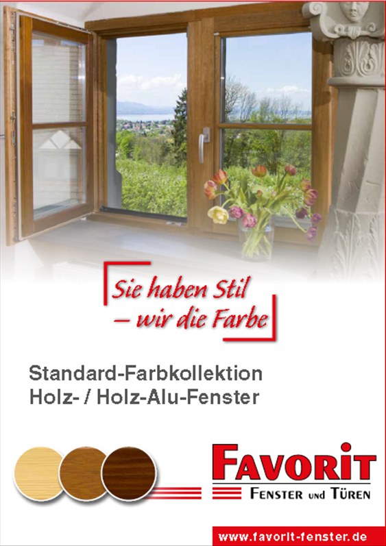 FAVORIT Farbtonkollektion
