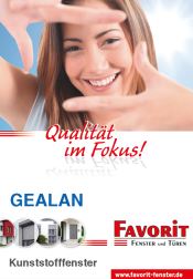 Katalog GEALAN 2021